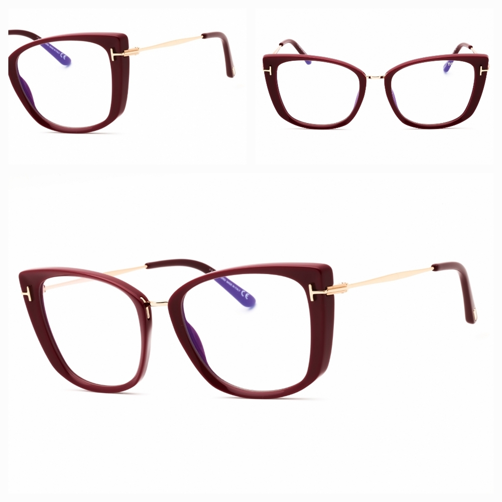 TOM FORD FT5816-B Elegant Pink Cat-Eye Glasses